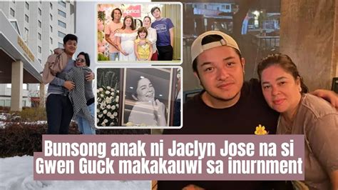 bunsong anak ni kumpare|Bunsong anak ni Jaclyn Jose, dumating sa huling araw ng burol .